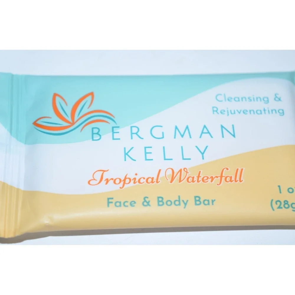 Bergman Kelly Tropical Waterfall 1oz Shampoo Contioner Body Wash Bath Soap 24pc